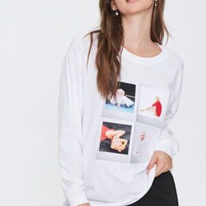 Marylin Monroe Graphic Long Sleeve Tee/Shirt